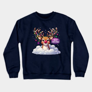 Rudolph Red Nose Reindeer Crewneck Sweatshirt